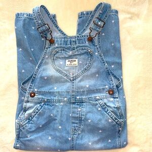 5T Osh Kosh Overalla w/ 💙🤍